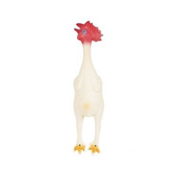 لعبة "أنوشكا" بتصميم دجاجة للكلاب من أم-بتس، 41.5 × 9.5 × 7.5 سم