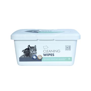 M-Pets Cleaning Wipes Body and Paws - 80 pcs