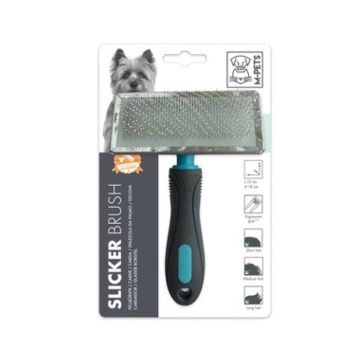 M-Pets Slicker Brush for Dogs - 12 x 18 cm