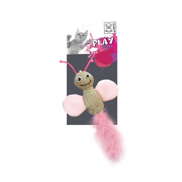M-Pets Butterfly Cat Toy Assorted Colors