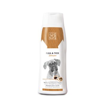 M-Pets Flea and Tick Dog Shampoo - 250 ml