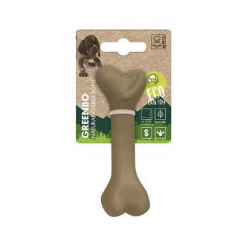 M-Pets Greenbo Natural Rubber Bone Dog Toy