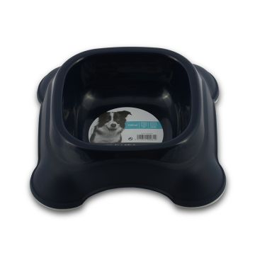 M-Pets Plastic Single Bowl - Navy Blue - 1150ml