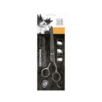 M-Pets Straight Grooming Steel Scissor for Pets