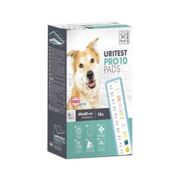 M-Pets Uritest Pro Tests Dog Training Pads - 10 Pads