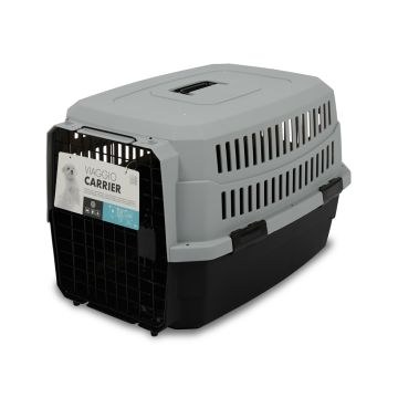 M-Pets Viaggio Pet Carrier - Black/Grey