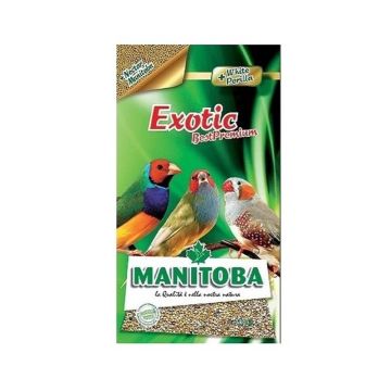 Manitoba Exotic Best Premium Bird Food, 1 Kg