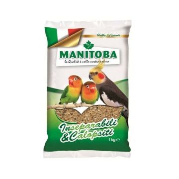 Manitoba Lovebirds & Parakeets Food, 1 Kg