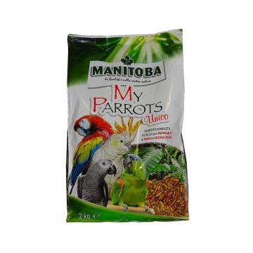 Manitoba My Parrots Unico Parrot Food, 2 Kg
