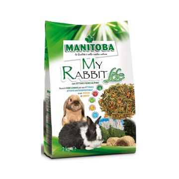 Manitoba My Rabbit Life Rabbit Food, 2 Kg