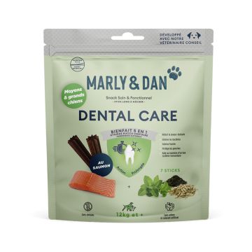Marly and Dan Dental Care Large Dog Treats - 175 g