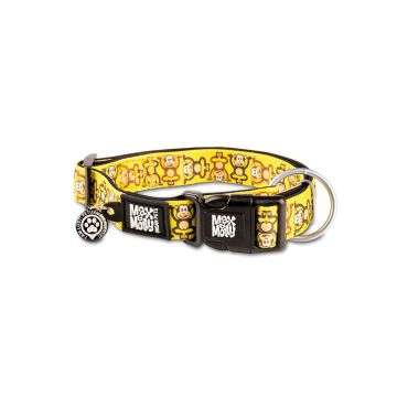 Max and Molly Smart ID Dog Collar - Monkey Maniac