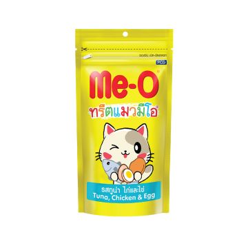 Me-O Tuna, Chicken and Egg Cat Treat - 50 g