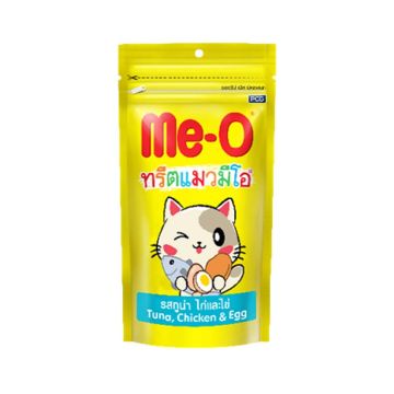 Me-O Tuna, Chicken & Egg Cat Treat, 50g