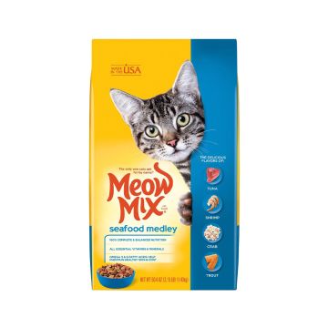 Meow Mix Seafood Medley Cat Dry Food