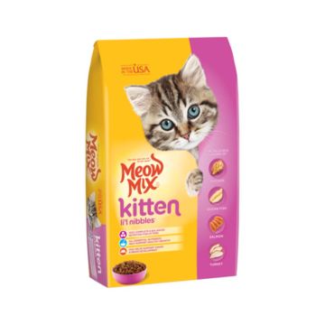 Meow Mix Kitten Li'l Nibbles Dry Cat Food - 1.43 Kg