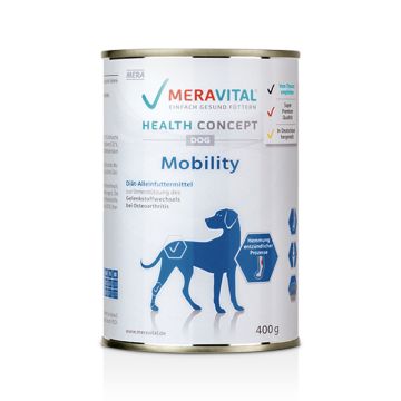 طعام ميرافايتال هيلث كونسيبت المعلب لدعم حركة الكلاب من ميرا، 400 جرام
