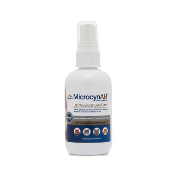 MicrocynAH Cat Wound and Skin Care - 3 oz