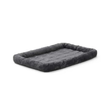Midwest Quiet Time Pet Bed, Grey