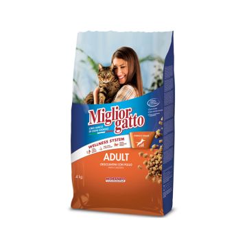 Miglior Gatto with Chicken Dry Cat Food - 4 kg