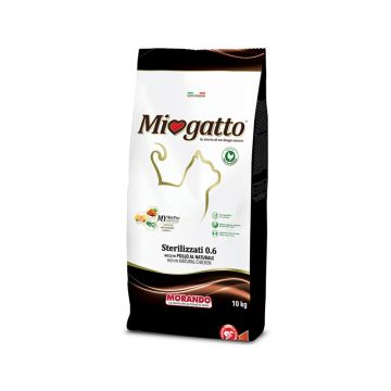 MioGatto Rich in Chicken Sterilized Dry Cat Food - 10 kg