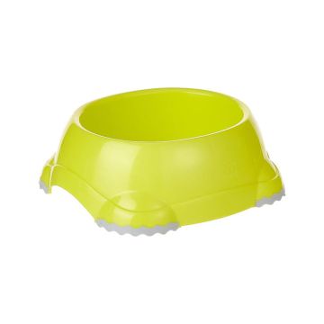 Moderna Plastic Smart Bowl for Dogs and Cats - Lemon