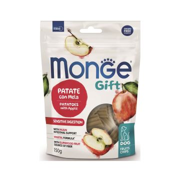 Monge Gift Sensitive Digestion Potatoes and Apple Dog Treats - 150 g