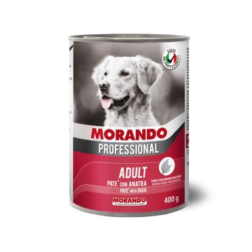 Morando Professional Pate with Duck Adult Canned Dog Food - 400 g