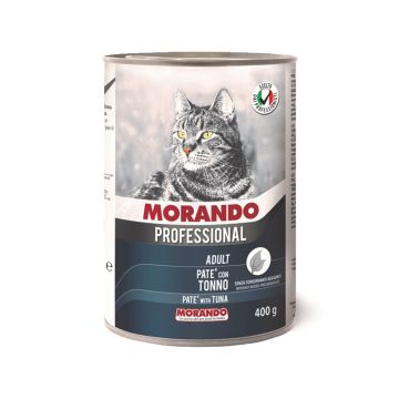 Morando Professional Pate with Tuna Adult Canned Cat Food - 400 g