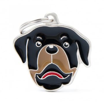 MyFamily Adult Rottweiler Pet ID Tag
