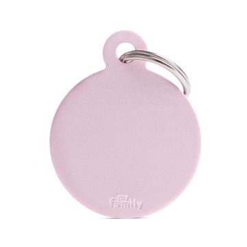MyFamily Basic Collection Big Round Pet ID Tag