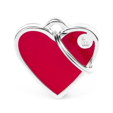 MyFamily Basic Handmade Heart Pet ID Tag - Small
