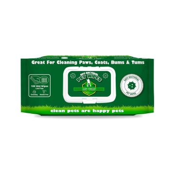 My Turf Anti Bacterial Pet Wipes - 100 counts