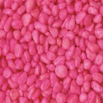 Natural Color Aquarium Gravel 3-5mm Pink Sand - 2 Kg