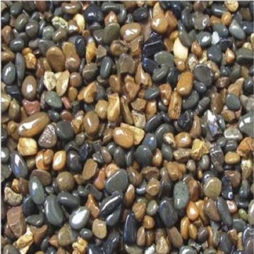 Natural Color Aquarium Gravel 4-6mm - Brown and Black Sand