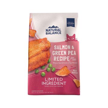 Natural Balance Grain Free Salmon and Green Pea Formula Cat Dry Food - 1.81 Kg