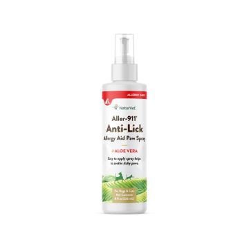 Naturvet Aller-911 Anti-Lick Paw Spray - 236 ml
