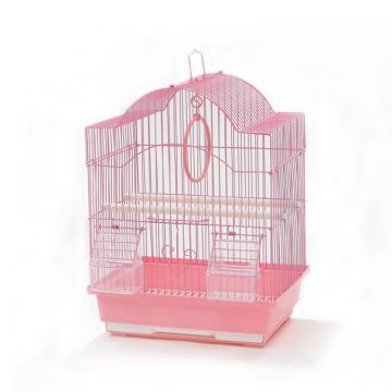 Pado Dayang A113 Bird Cage - Pink - 30 x 23 x 39.5 cm