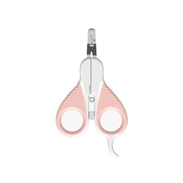 Pakeway Cat Nail Clipper with Flat Head - Pink