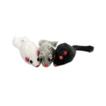 Pawise Plush Mice Cat Toy Assorted