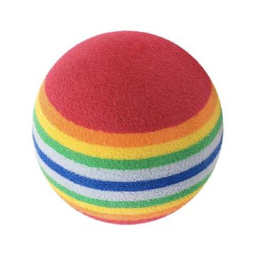  كرة لعب اسفنجية ملونة للقطط من باوايز