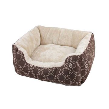 Pawise Square Coffee Dog Bed - Small