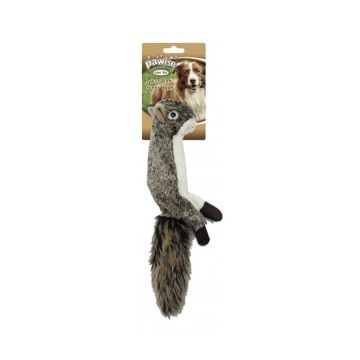 Pawise Stuffless Squirrel-L Dog Toy