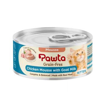 Pawta Chicken Mousse with Goat Milk Canned Kitten Food - 70 g