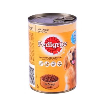 Pedigree Chicken Chunks in Gravy Wet Dog Food - 400g - Pack of 24