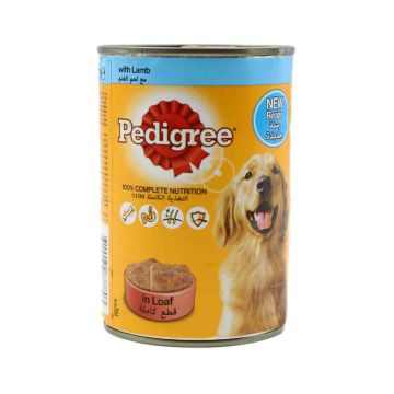 Pedigree Lamb With Loaf Wet Dog Food - 400g - Pack of 24