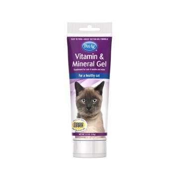 PetAg Vitamin & Mineral Gel for Cats, 3.5 oz