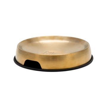 Pet Project Gold Stainless Steel Cat Bowl - 250 ml