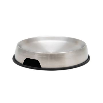 Pet Project Silver Stainless Steel Cat Bowl - 250 ml