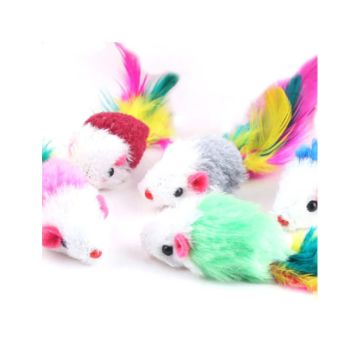 Pets.Love.Earth Plush Mouse Cat Toy